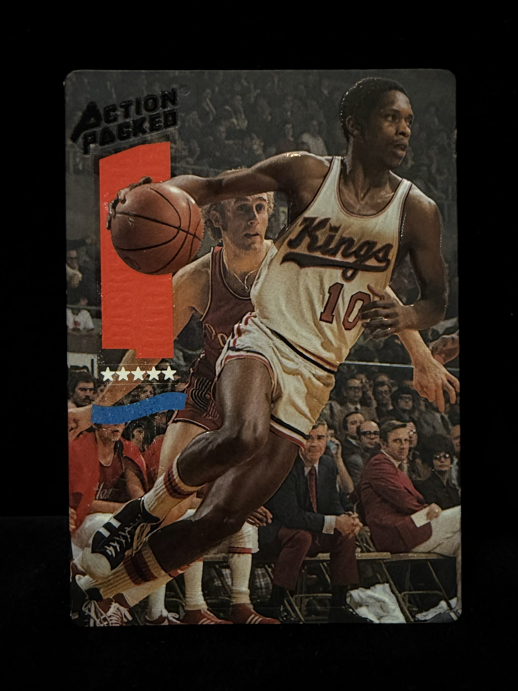 1993 Action Packed Hall of Fame #26 Nate Archibald (Rare Print Error)